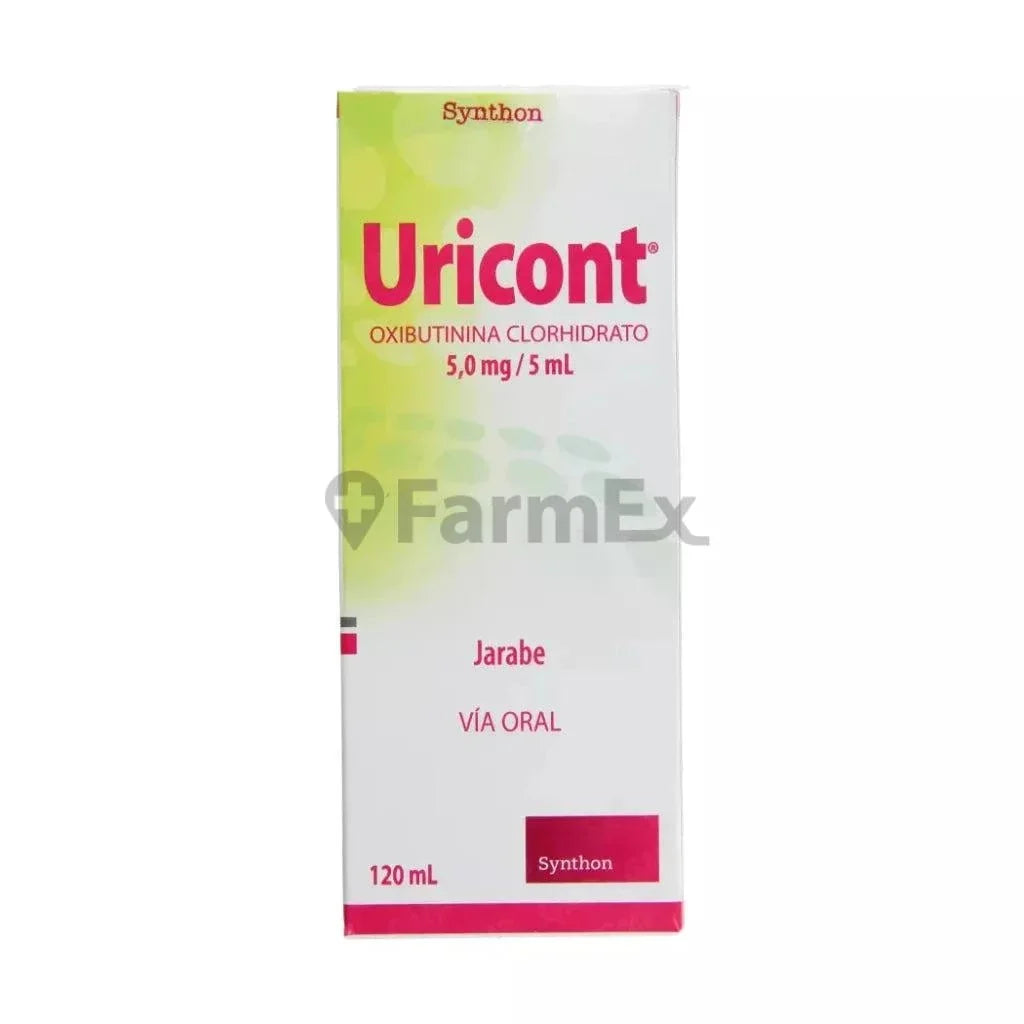 Uricont Jarabe 5 mg / 5 mL x 120 mL SYNTHON 