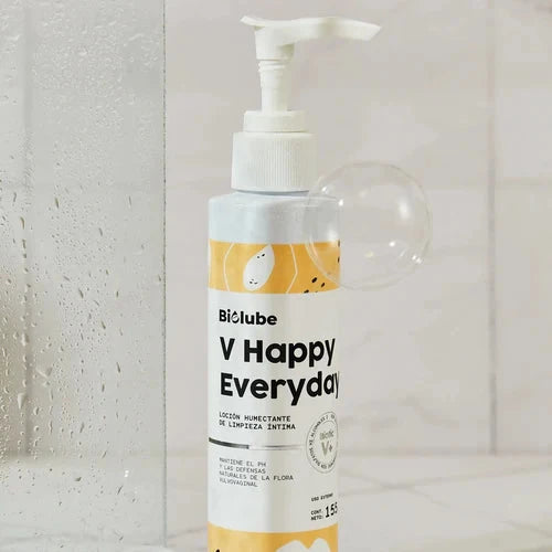 V Happy Everyday Loción de higiene íntima BIOLUBE 