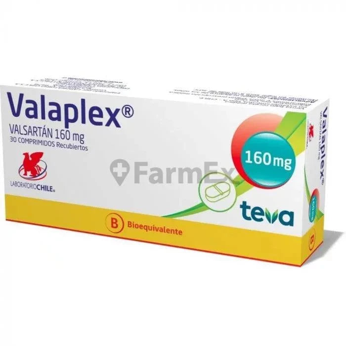 Valaplex 160 mg x 30 comprimidos.