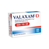 Valaxam-D 320 mg / 10 mg / 25 mg x 30 comprimidos recubiertos