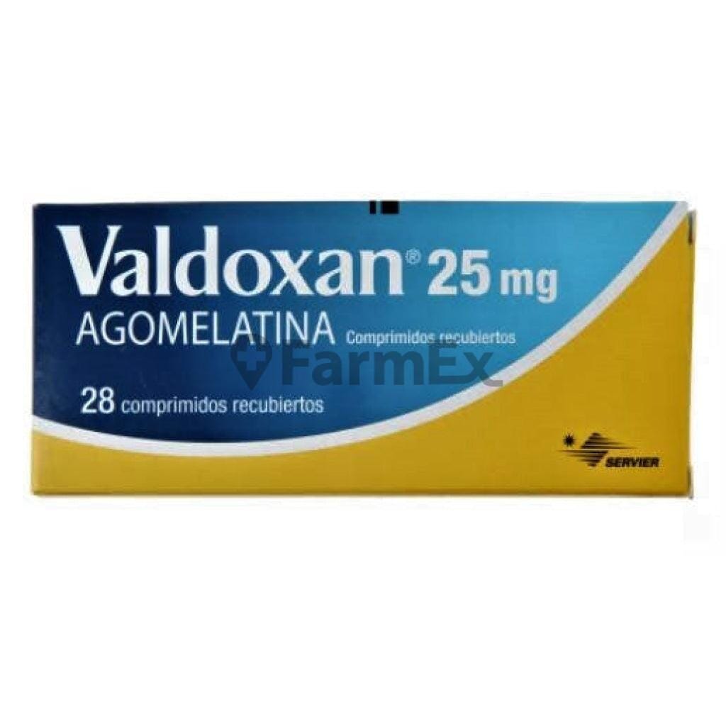 Valdoxan 25 mg x 28 comprimidos