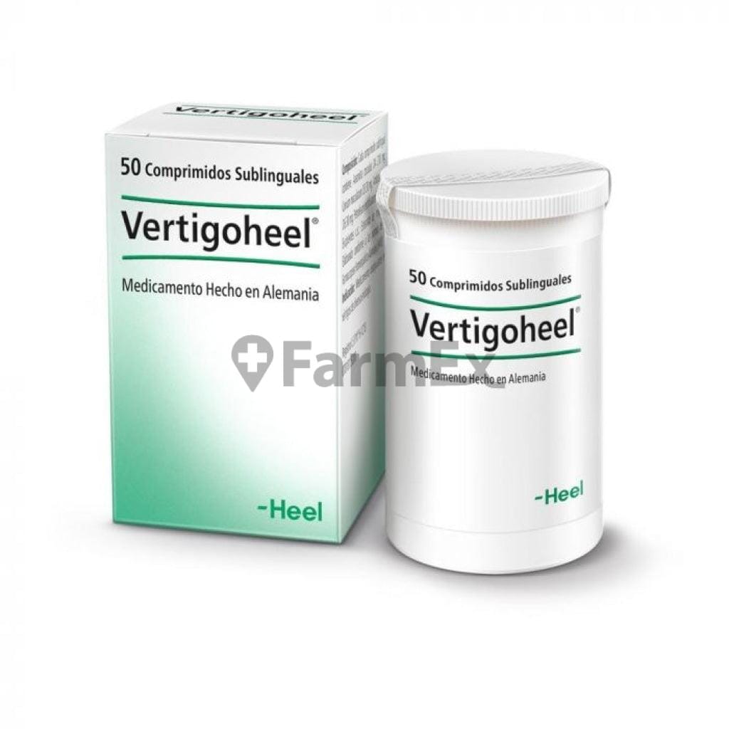 Vertigoheel x 50 comprimidos. Farmex-Yapp-Programa-Boleta 