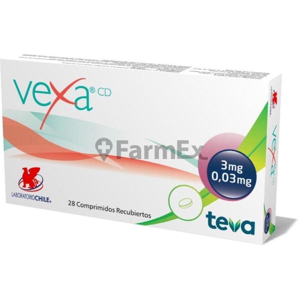 Vexa CD x 28 comprimidos Farmex-Pluxee-Persistente 