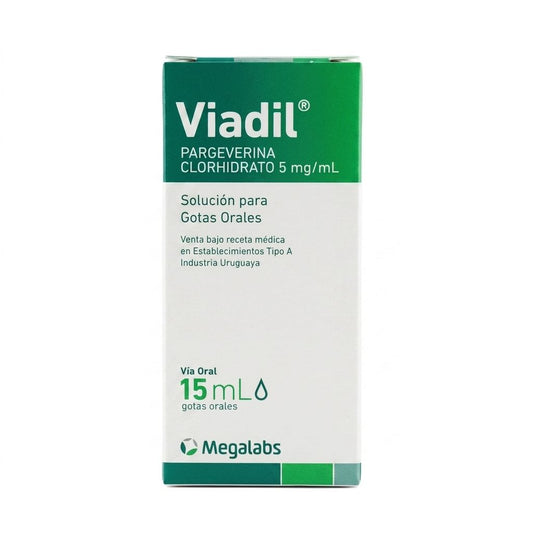 Viadil Solución para Gotas Orales 5 mg / mL x 15 mL Megalabs 