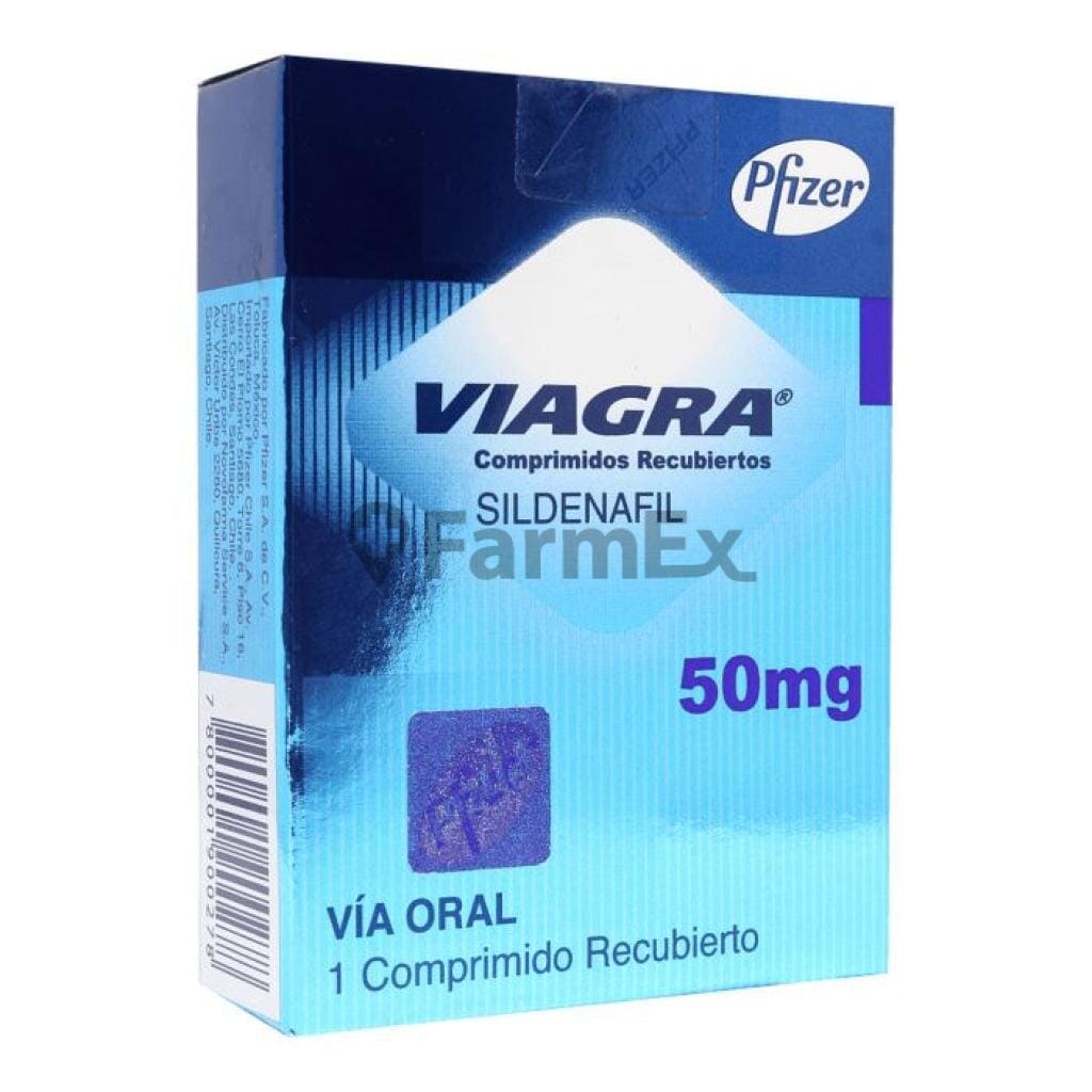 Viagra 50 mg x 1 comprimido susc-1 de 5 meses Farmex-Suscripciones-Persistente 