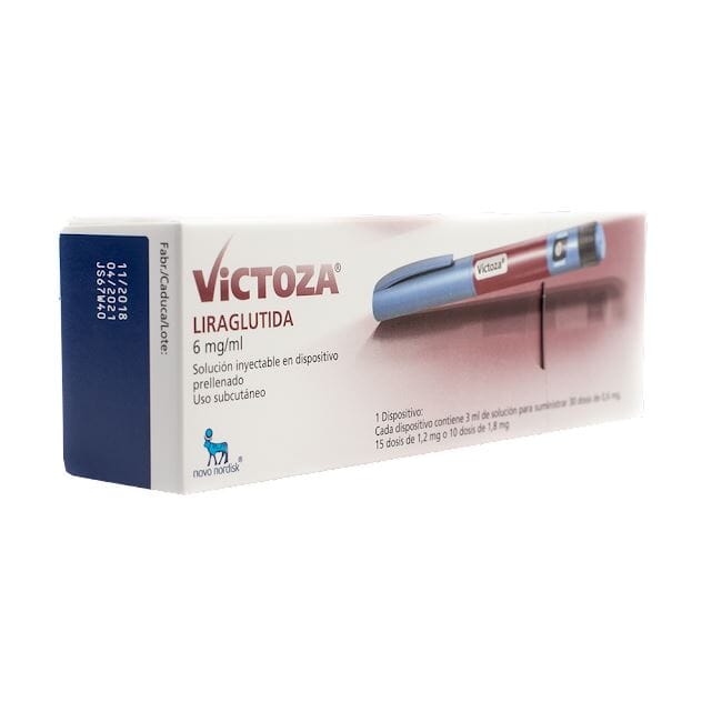Victoza Inyectable 6 mg / mL Penfill 3 mL x 1 Frasco "Ley Cenabast" Cenabast 