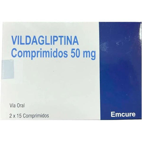 Vildagliptina 50 mg x 30 Comprimidos "Ley Cenabast"