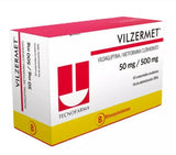 Vilzermet 50/500 mg x 60 comprimidos recubiertos "Ley Cenabast"