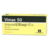 Vimax 50 mg x 2 comprimidos