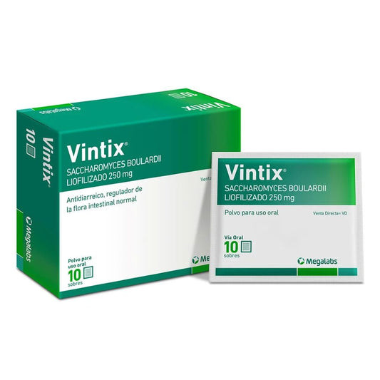 Vintix 250 mg x 10 Sobres MEGALABS 