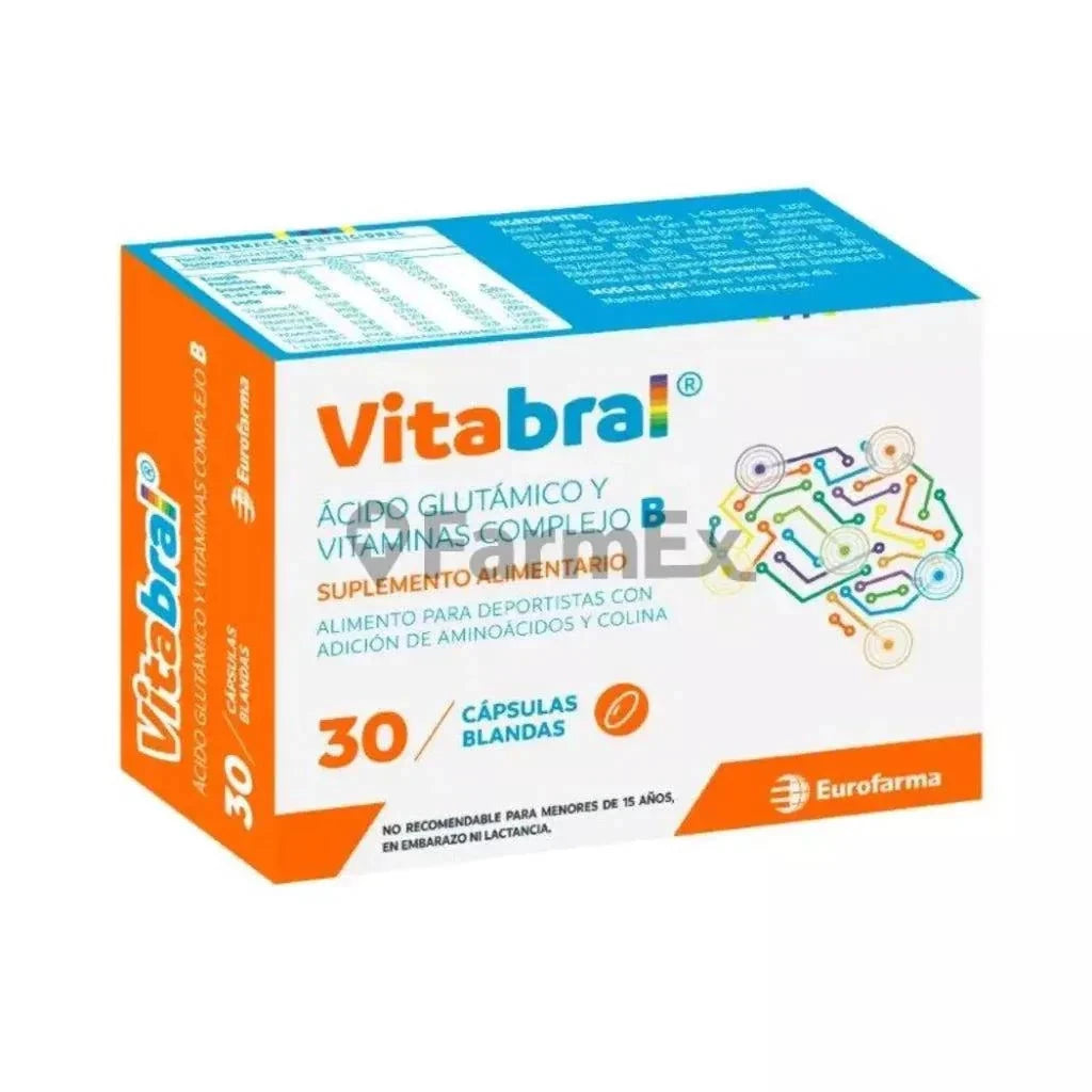 Vitabral x 30 cápsulas Farmex-MiaHealth-Persistente 