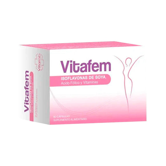 Vitafem "Isoflavonas de Soya" x 60 capsulas Farmex-Pluxee-Persistente 
