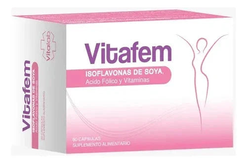Vitafem "Isoflavonas de Soya" x 60 capsulas Farmex-Pluxee-Persistente 
