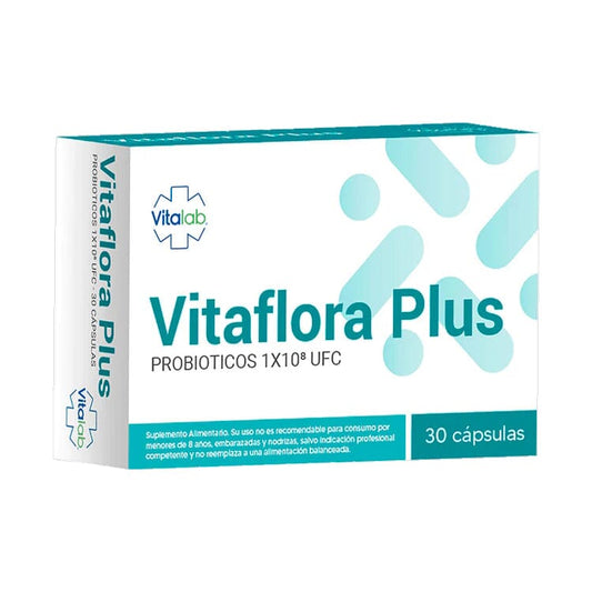Vitaflora Plus 30 Cápsulas SCL 