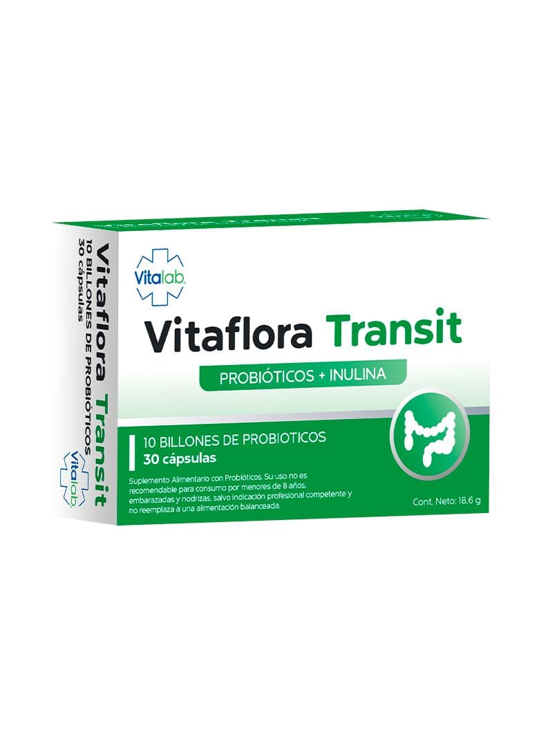 Vitaflora Transit x 30 Cápsulas Farmex-MiaHealth-Persistente 