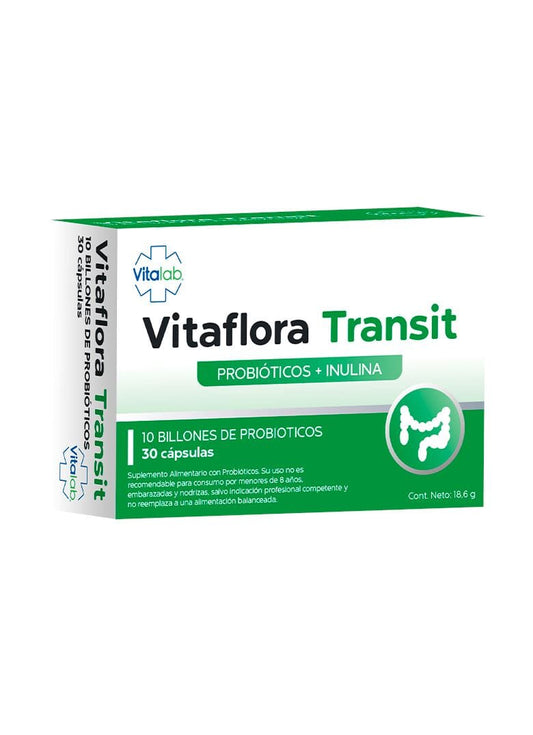 Vitaflora Transit x 30 Cápsulas Farmex-MiaHealth-Persistente 
