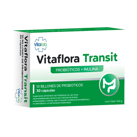 Vitaflora Transit x 30 Cápsulas SCL 