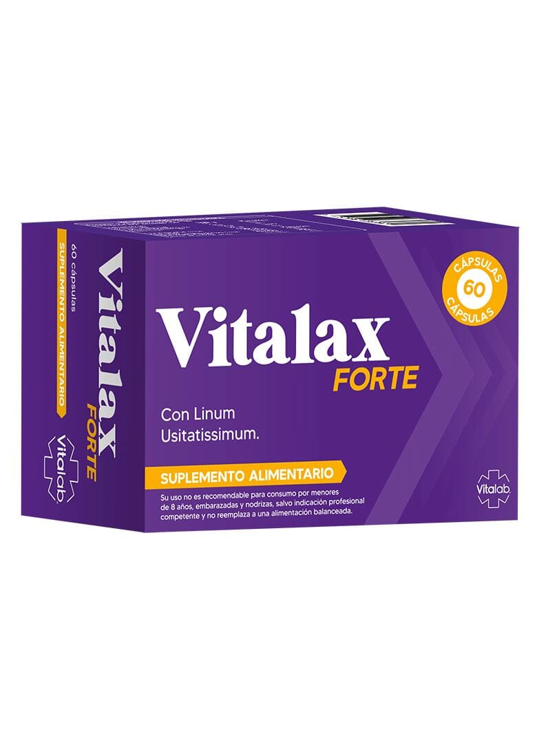 Vitalax Forte x 60 cápsulas Farmex-MiaHealth-Persistente 
