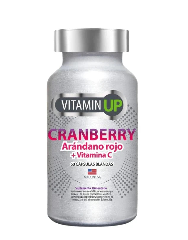 Vitamin UP Cranberry x 60 cápsulas blandas Farmex-MiaHealth-Persistente 