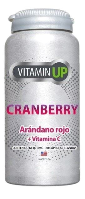 Vitamin UP Cranberry x 60 cápsulas blandas Farmex-Pluxee-Persistente 