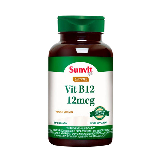 Vitamina B12 12 mcg x 60 caps nutra line 