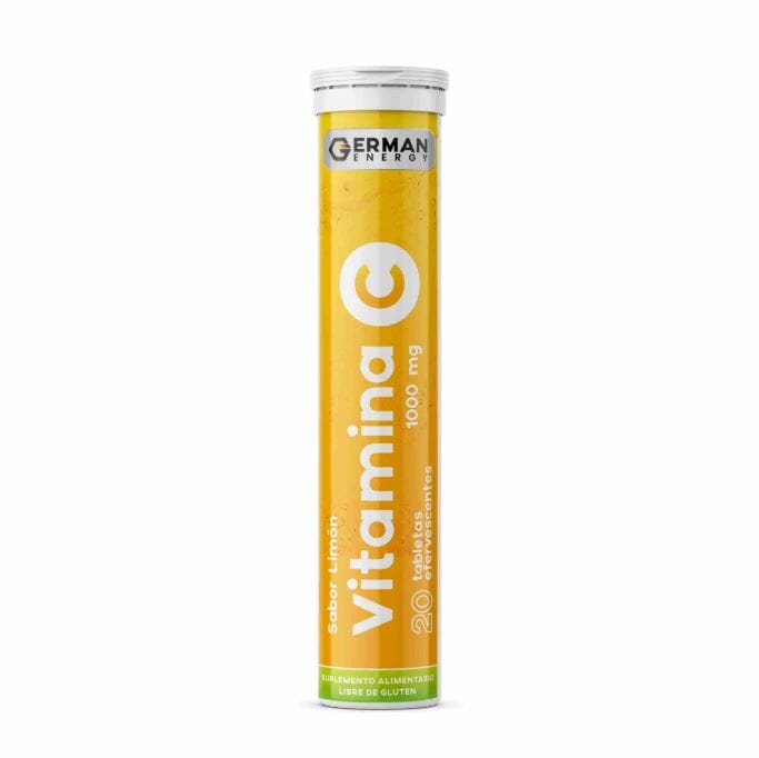 Vitamina C 1000 mg x 20 Tabletas efervescentes sabor Limon Farmex-Pluxee-Persistente 