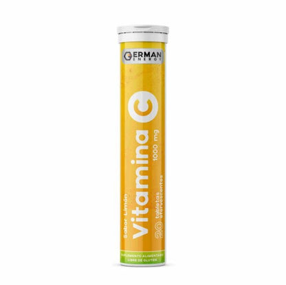 Vitamina C 1000 mg x 20 Tabletas efervescentes sabor Limon Farmex-Pluxee-Persistente 