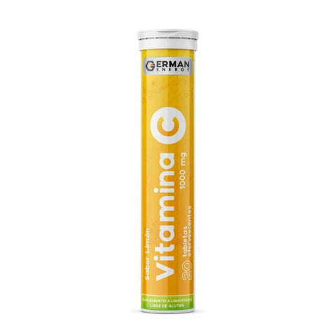 Vitamina C 1000 mg x 20 Tabletas efervescentes sabor Limon