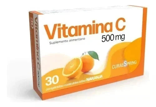 Vitamina C 500 mg x 30 comprimidos. Farmex-Yapp-Programa-Boleta 