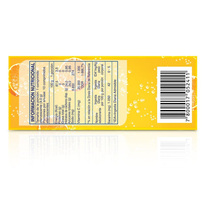 Vitamina C Cebión 1g sabor Naranja x 10 Comprimidos Efervescentes p&g 