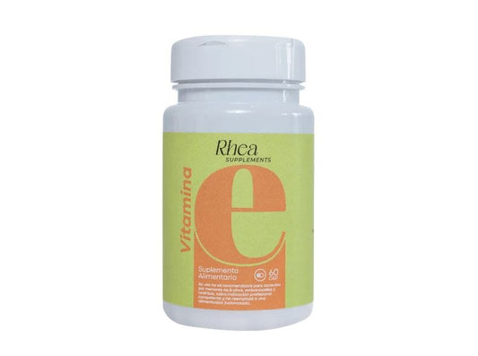 Vitamina E 400 UI 60 cápsulas Rhea 