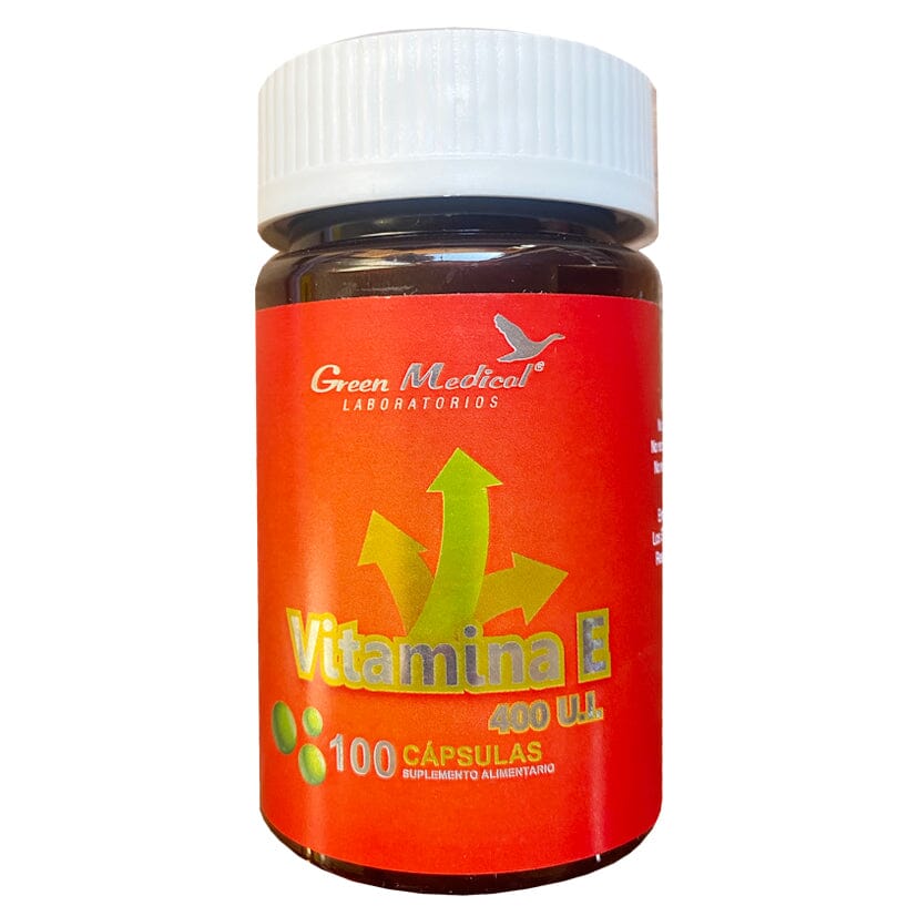 VITAMINA E 400 UI x 100 CÁPSULAS.