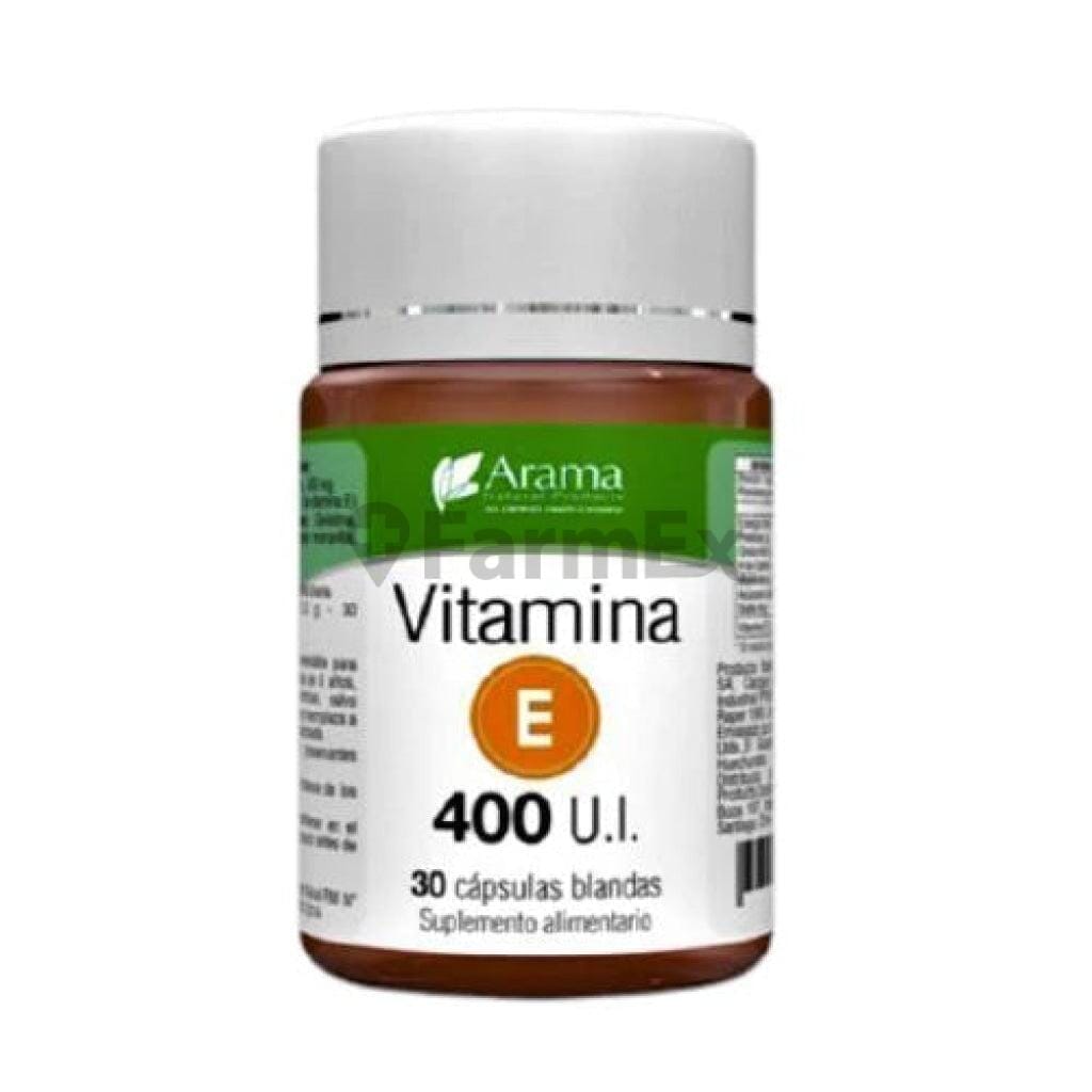 Vitamina E 400 UI x 30 cápsulas