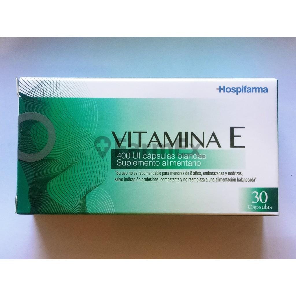 Vitamina E x 30 cápsulas Farmex-VidaTres-Persistente 