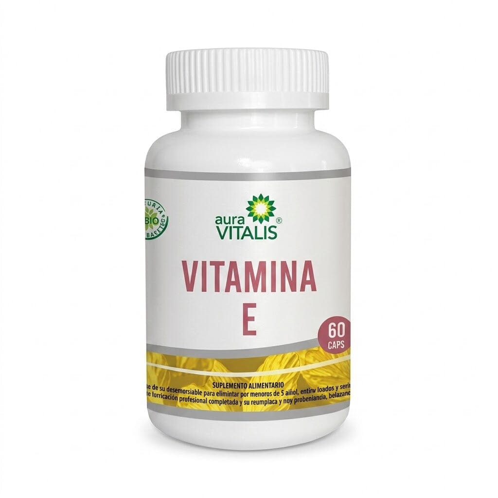 Vitamina E x 60 cápsulas.