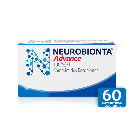 Vitaminas del Complejo B Neurobionta Advance 60 Tabletas P&G 