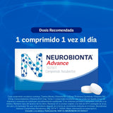 Vitaminas del Complejo B Neurobionta Advance 60 Tabletas