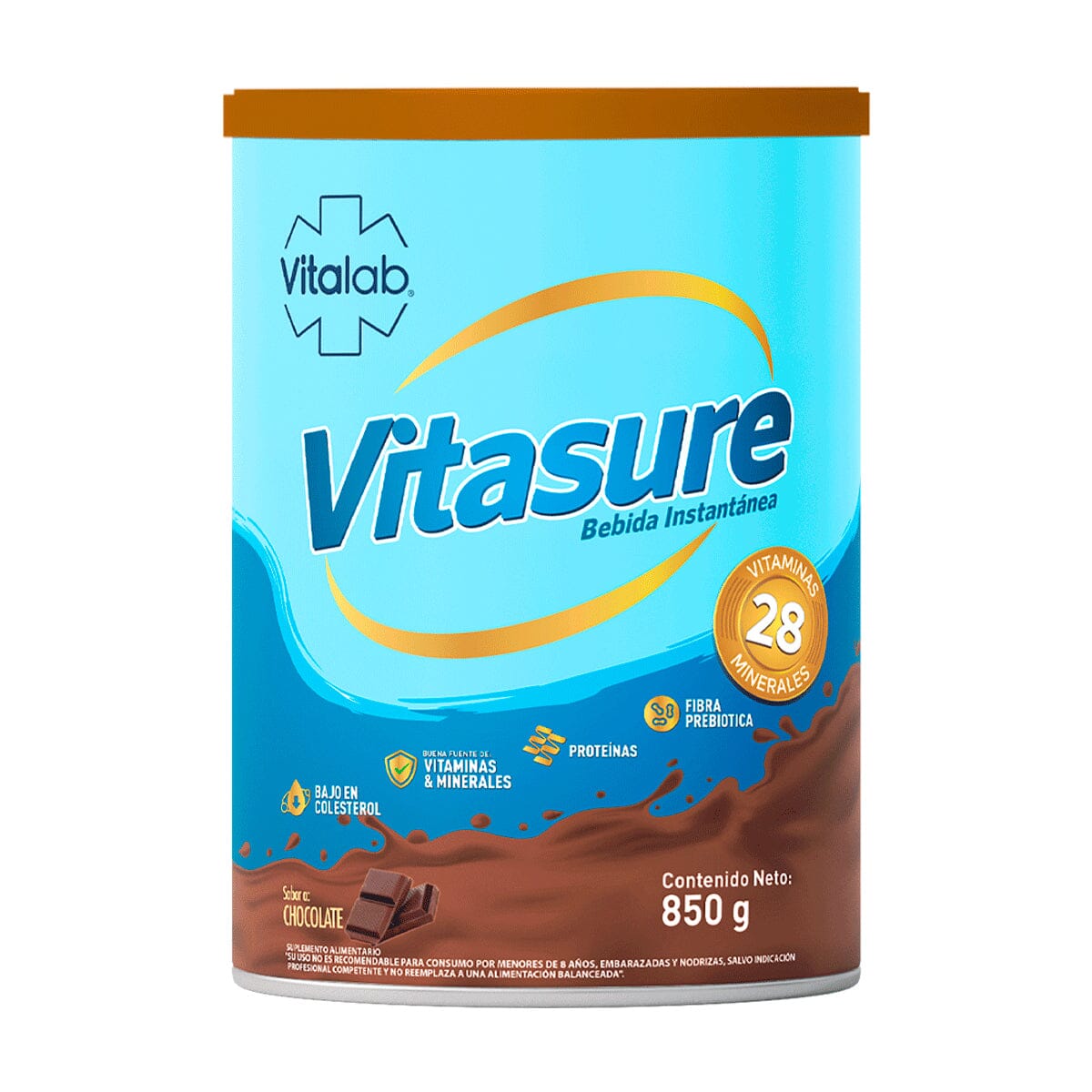 Vitasure Advance Chocolate x 850 g Vitalab 
