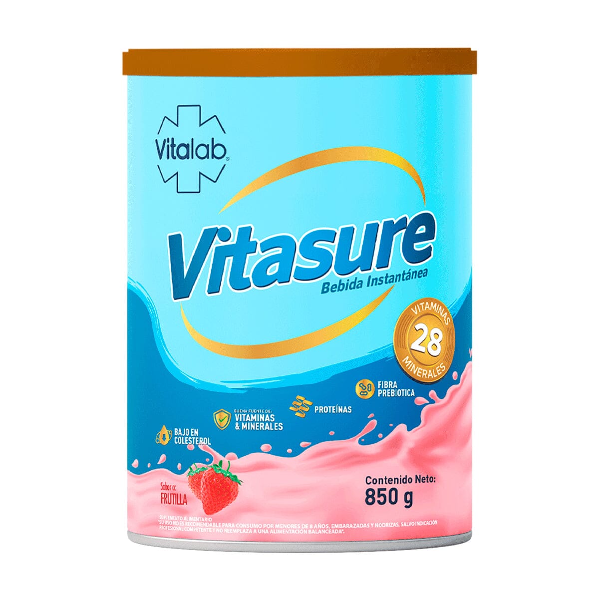 Vitasure Advance Frutilla x 850 g Laboratorio SCL 