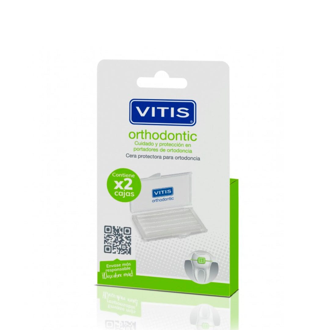 Vitis Cera Protectora para Ortodoncia x 2 cajas con 5 barras cada una Farmex-Pluxee-Persistente 