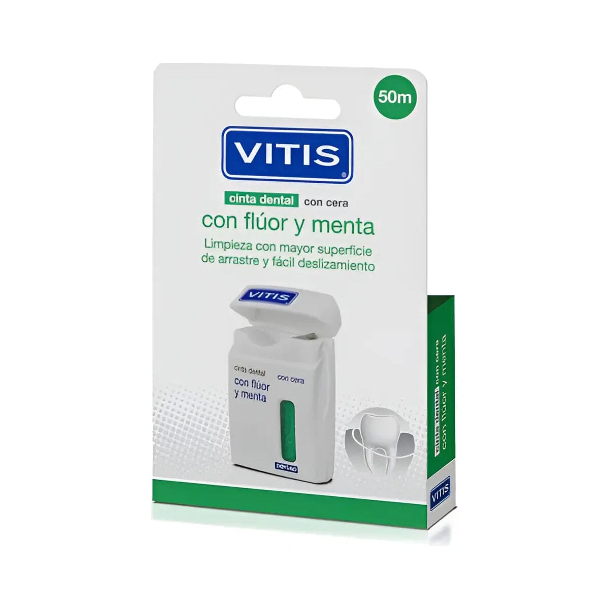 Vitis cinta dental "con flúor y menta" x 50 m Dentaid 