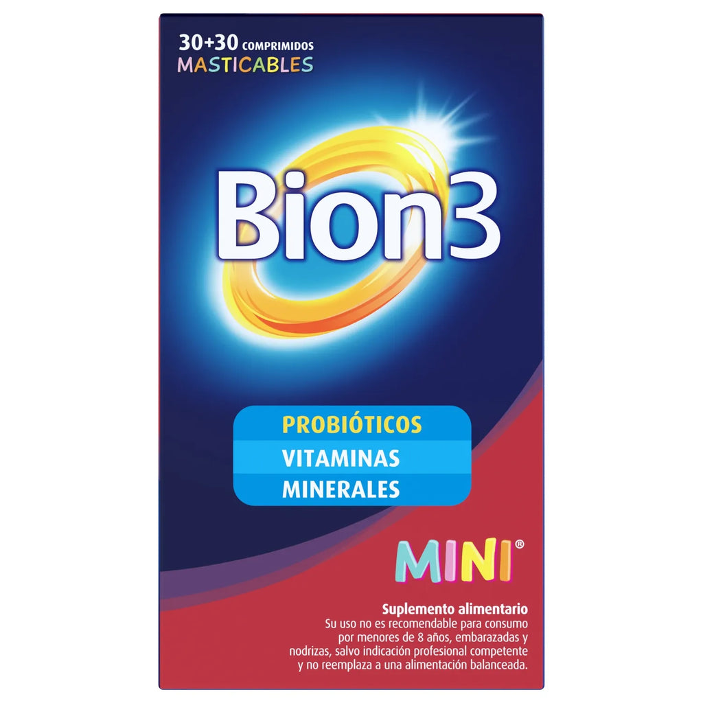 Bion3 Mini 60 Comprimidos Multivitamínico para niños
