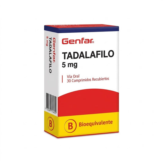 Tadalafilo 5 mg x 30 comprimidos