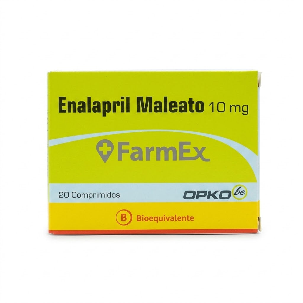 Enalapril 10 mg x 20 comprimidos