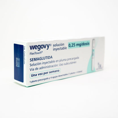 WEGOVY (SEMAGLUTIDA) 0,25 mg/dosis NOVO NORDISK 