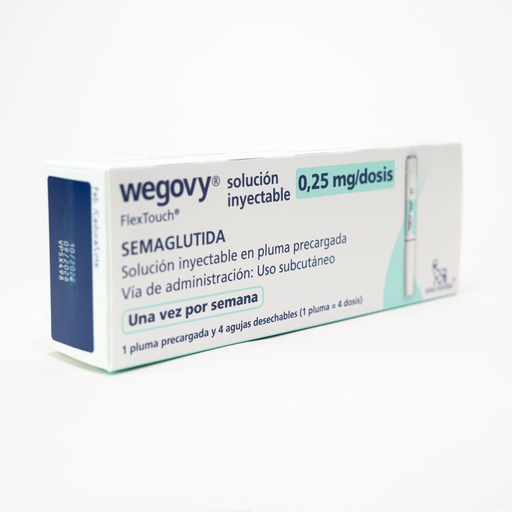 WEGOVY (SEMAGLUTIDA) 0,25 mg/dosis NOVO NORDISK 