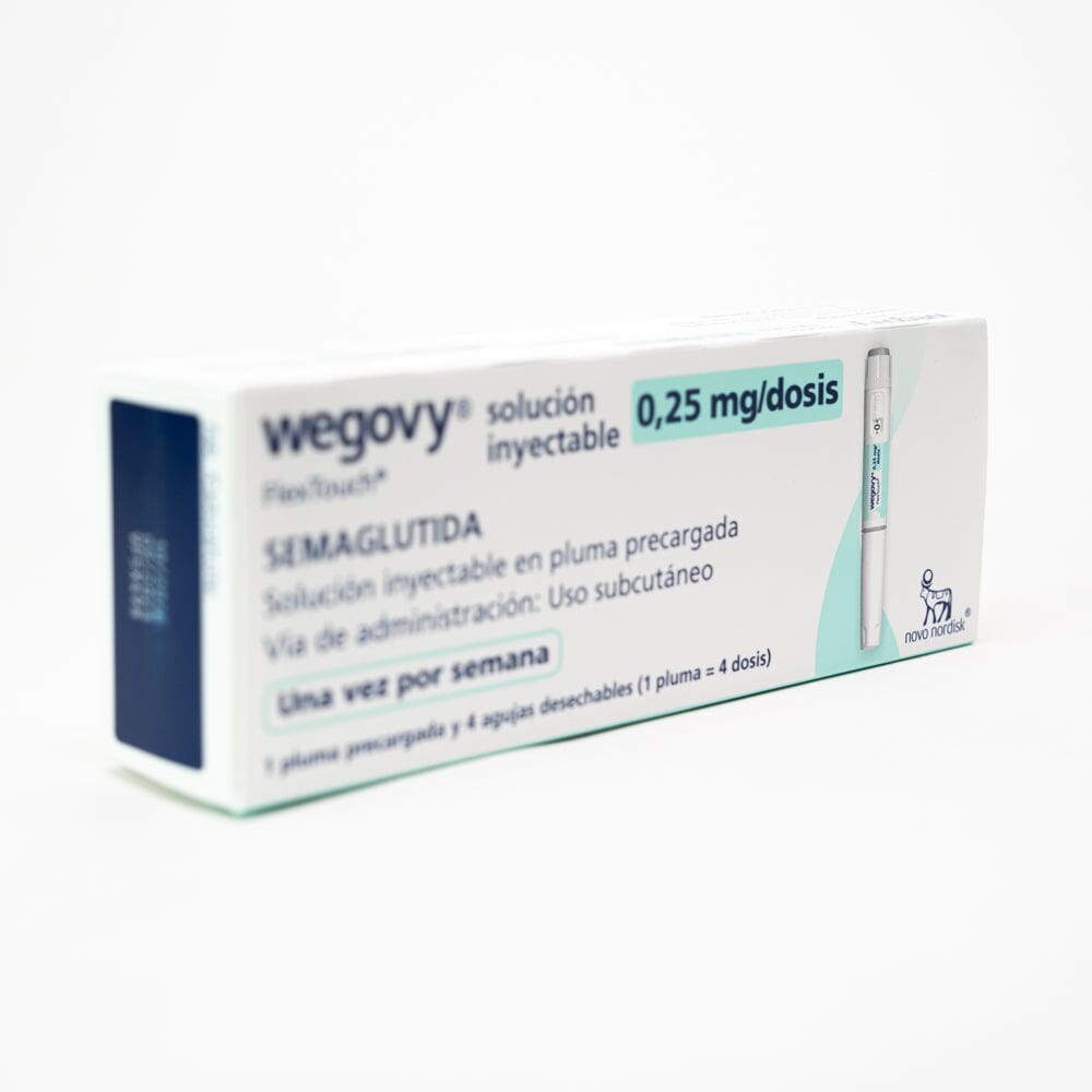 WEGOVY (SEMAGLUTIDA) 0,25 mg/dosis NOVO NORDISK 