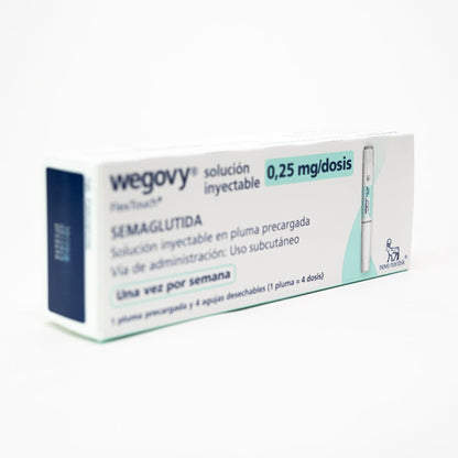 WEGOVY (SEMAGLUTIDA) 0,25 mg/dosis NOVO NORDISK 