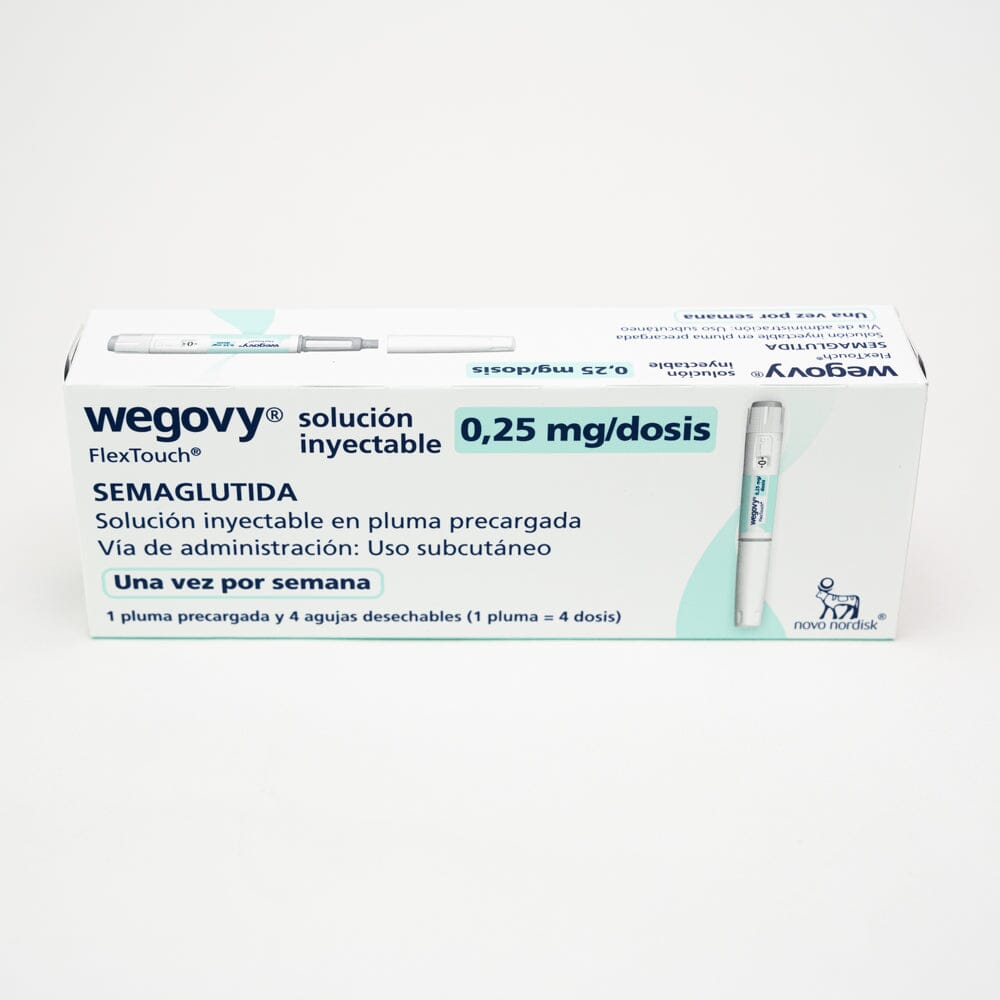 WEGOVY (SEMAGLUTIDA) 0,25 mg/dosis NOVO NORDISK 