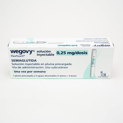 WEGOVY (SEMAGLUTIDA) 0,25 mg/dosis NOVO NORDISK 